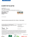 FSC® CHAIN OF CUSTODY License-No. FSC®-C106169 – TÜV NORD