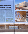 Hangar Flughafen Cannes: "Une carlingue bois et verre se pose sur le tarmac de Cannes"