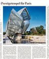 Museum Fondation Louis Vuitton Paris: "Ein neuer Prestigetempel für Paris"