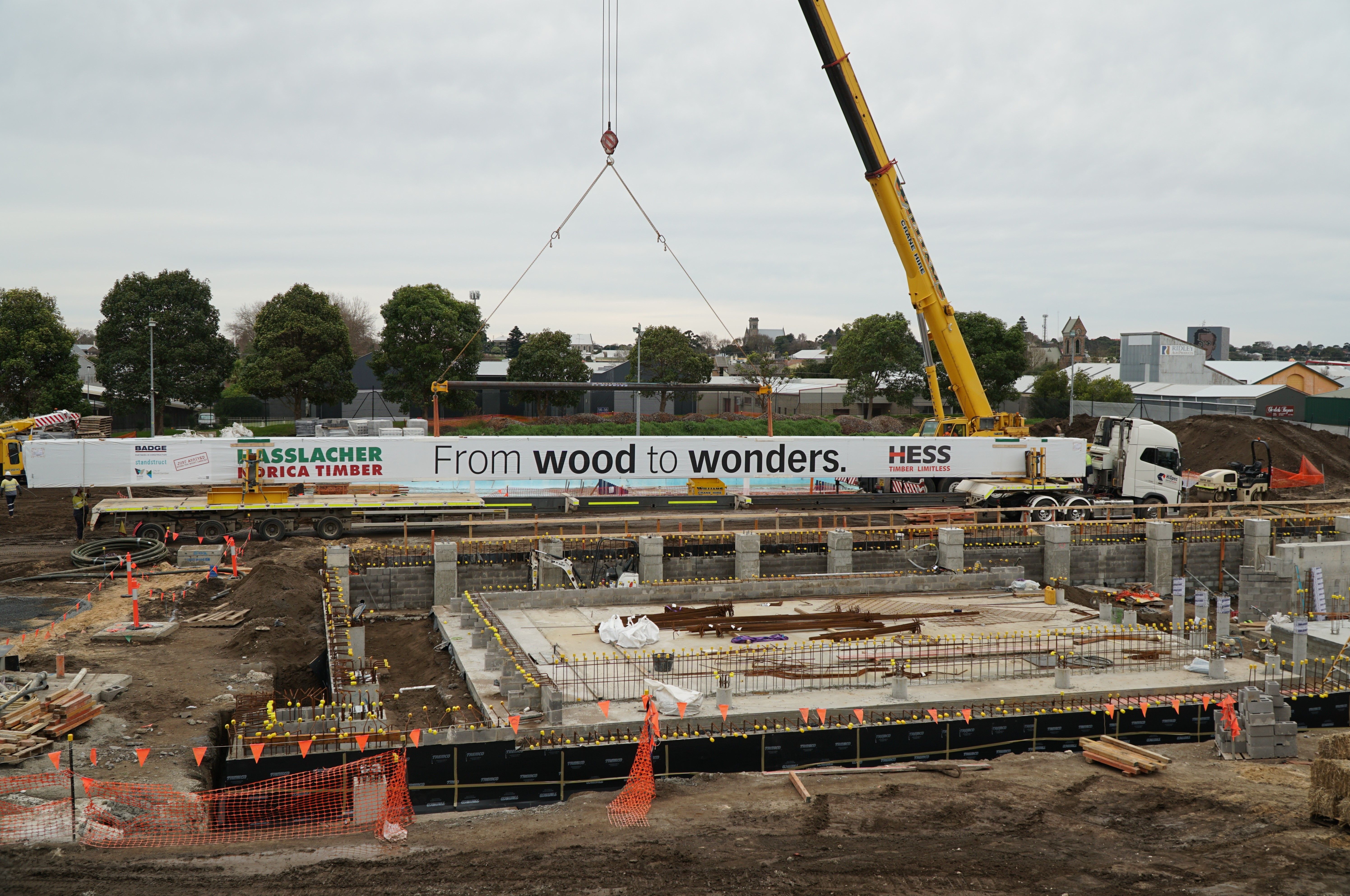 HESS TIMBER delivery to Mount Gambier, South Australia