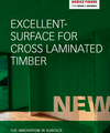 Cross laminated timber excellent-surface