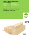 EPD Brettschichtholz, Balkenschichtholz, Verbundbauteile aus Brettschichtholz und Sonderbauteile nach EN 14080
