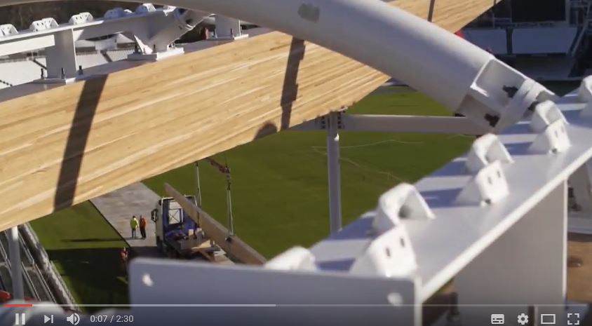 Video: "The Warner Stand at Lord's Cricket Club" (16.06.2016 © AHEC)