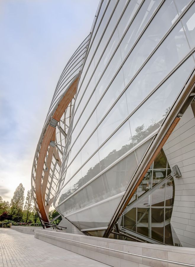 Fondation Louis Vuitton, timographie360